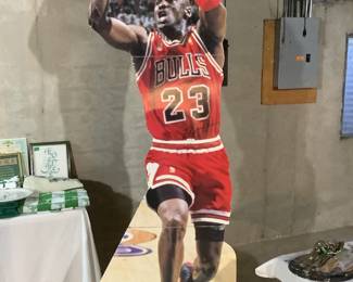 1997 Upper Deck 94” Michael Jordon cardboard stand up board