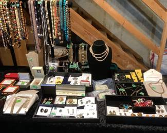 Lots of costume jewelry plus 925 with CZ