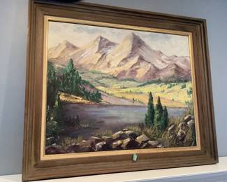 Inez oil painting….presale $85