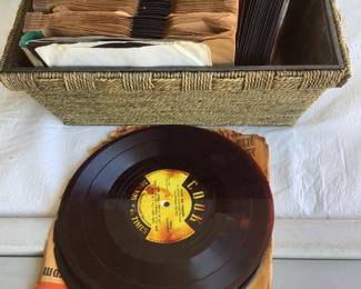 45 records, singles and some in books of 12