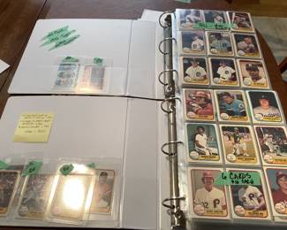 Baseball cards