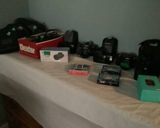 Variety of cameras
