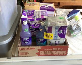 Swifter cleaning supplies