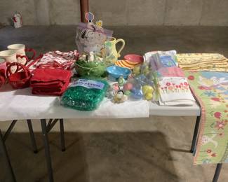 Easter, Valentine’s Day items