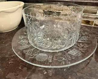 MCM Salad Bowl, MCM platter