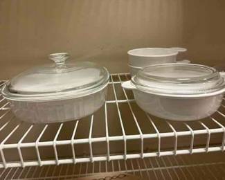 French White Coring Ware, Corning ware grab its 