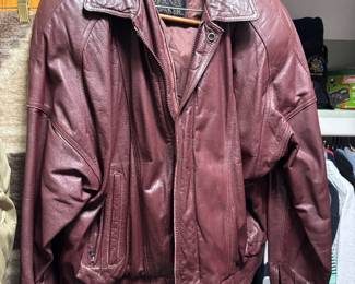 Leather jacket