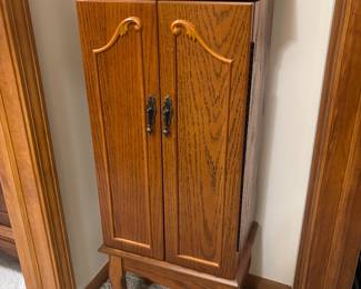 Oak Jewelry cabinet