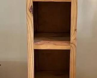 Rustic Pine Bookshelf