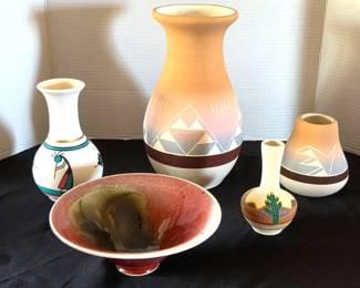 Signed Southwest Pottery