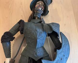 Antique Metal Italian Marionette