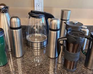 Elec Steamer, Starbucks French Press