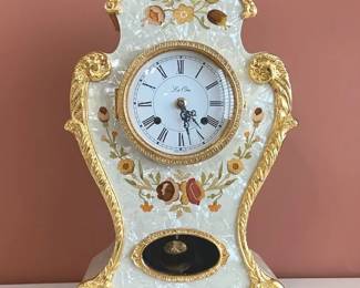 Vintage Italian Le Ore Pendulum Clock
