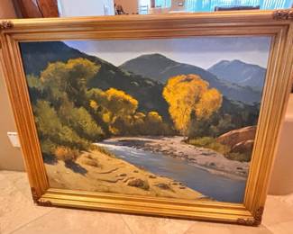 Svagrik Painting  Meandering Mountain Stream