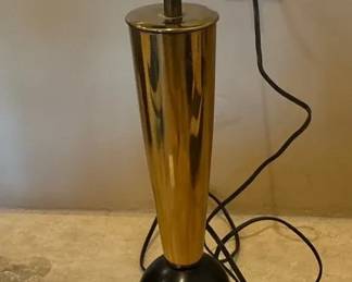Vintage MidCentury Modern Brass Lamp