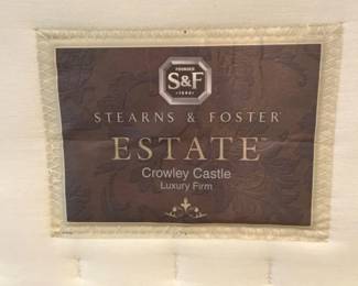 Stearns  Foster Queen, Estate Mattress 