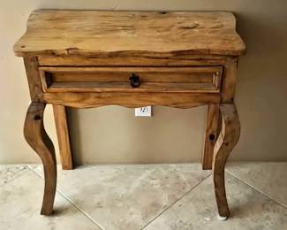 Small Rustic Side Table