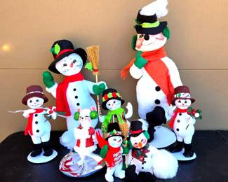 Annalee Snowmen