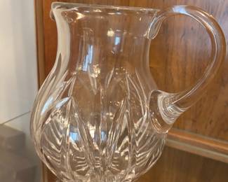 Crystal pitcher