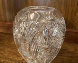 Crystal vase