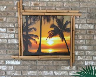 Bamboo picture frame