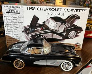 Gearbox highly detailed 1958 Corvette model 