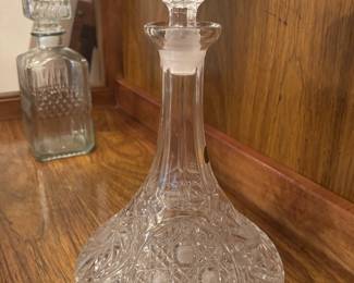 Crystal decanter 