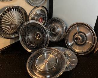 Vintage hub caps