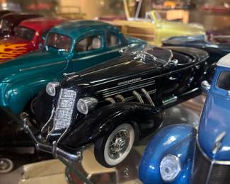 Beautiful detailed Auburn model car