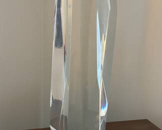Lucite statue