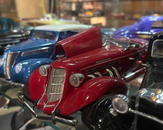 Beautifully detailed Auburn model car