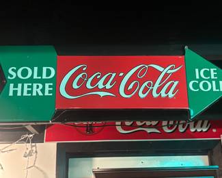 Coca Cola sign