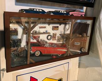 Chevy wall hanging display