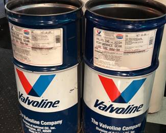 Valvoline cans