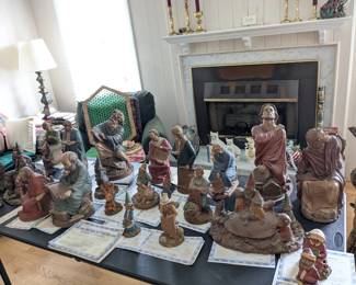 Large selection of Tom Clark Figures