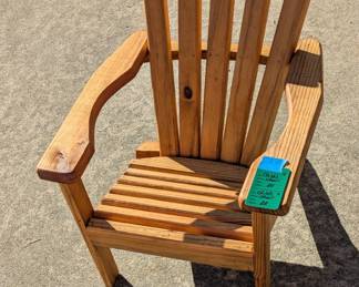 4 children's Adirondack chairs