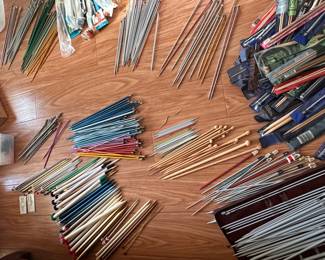 Lots of Knitting and crafting supplies