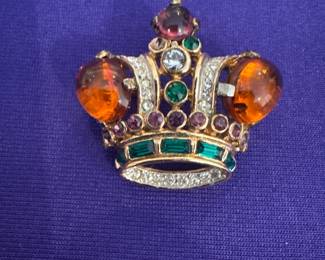 Trifari Sterling brooch