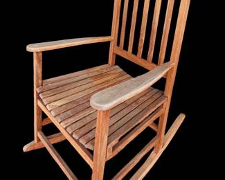 Craftsman style rocker