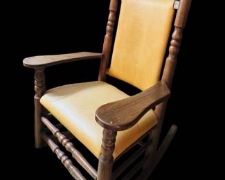 Mission style rocker