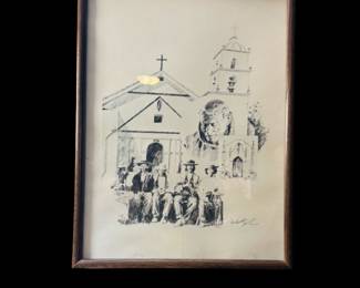 Mission, Vintage Art