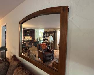 Craftsman style mirror