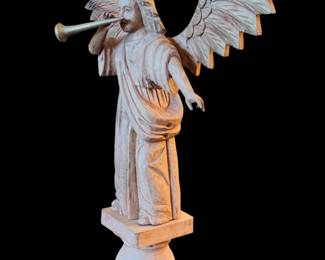 Carved wood Angel