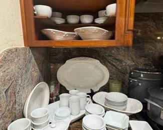 White serveware