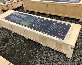 11 x 19 METAL CARPORT w 10 OPEN SIDEWALLS