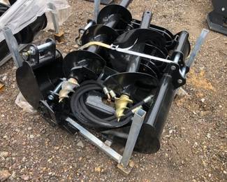 PALLET OF MINI EX ATTACHMENTS