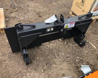 SKID STEER  3 PT QUICK HITCH ADAPTOR