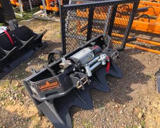 15,000 SKID STEER HYDRAULIC WINCH 