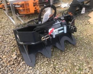 SKID STEER 15k WINCH
