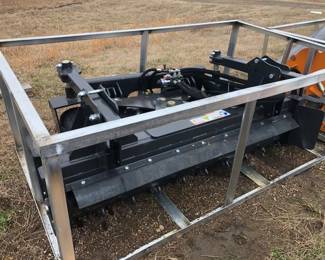 72 SKID STEER POWER RAKE